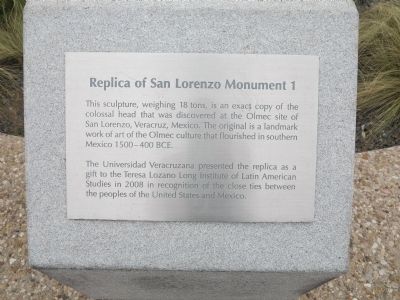 Replica of San Lorenzo Monument 1 Marker image. Click for full size.