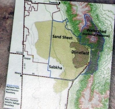 The Great Sand Dunes System. Click for full size. The Great Sand Dunes System image. Click for full size.