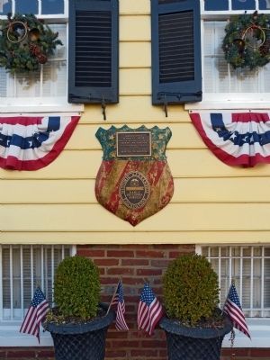 Washington's Tenement House Marker image. Click for full size.