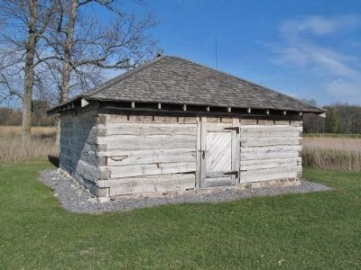 Fort Ridgely Powder Magazine. Click for full size. Fort Ridgely Powder Magazine image. Click for full size.