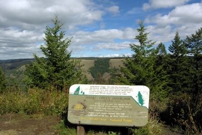 Horse Creek Overlook Marker. Click for full size. Horse Creek Overlook Marker image. Click for full size.