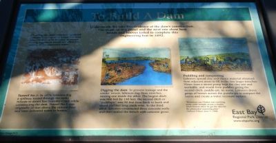 To Build a Dam Marker image. Click for full size.