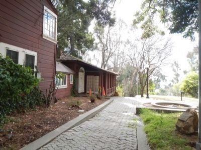 Commemoration of Old Redwood Road from Redwood Canyon Marker. Click for full size. Commemoration of Old Redwood Road from Redwood Canyon Marker image. Click for full size.