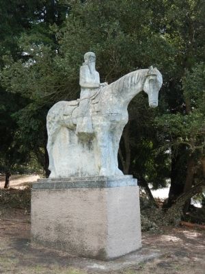 Joaquin Miller Statue image. Click for full size.