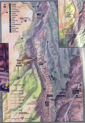 Close-up of Map on Marker image. Click for full size.