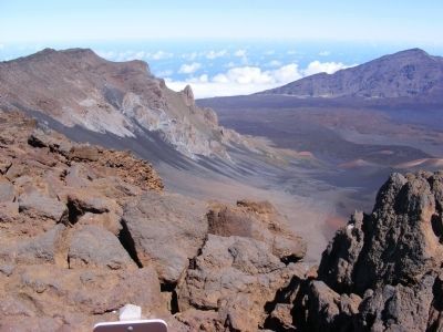 Haleakala National Park-Photo from the Visitor Center image. Click for full size.