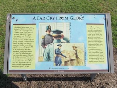 A Far Cry from Glory Marker image. Click for full size.