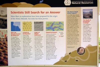 Scientists Still Search for an Answer Marker image. Click for full size.