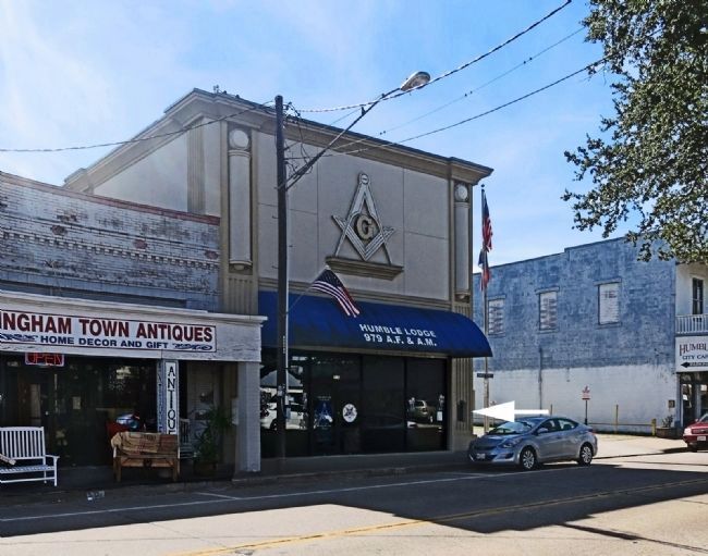 Humble Lodge No. 979, A.F. & A.M.. Click for full size. Humble Lodge No. 979, A.F. & A.M. image. Click for full size.