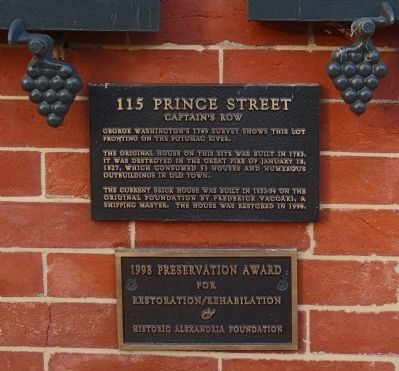 115 Prince Street Marker image. Click for full size.
