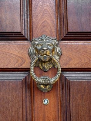 Lion Knocker image. Click for full size.