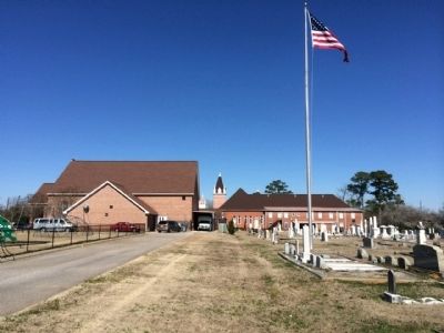First Baptist Church of Abbeville & Cemetery. Click for full size. First Baptist Church of Abbeville & Cemetery image. Click for full size.