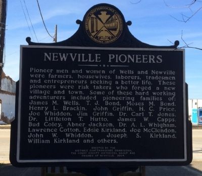 Newville Pioneers Marker image. Click for full size.