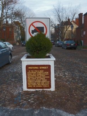 Historic Street Marker. Click for full size. Historic Street Marker image. Click for full size.