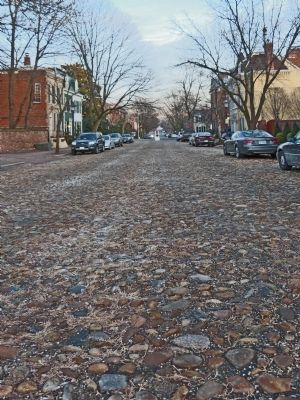 Cobblestoned Block of Princess Street. Click for full size. Cobblestoned Block of Princess Street image. Click for full size.