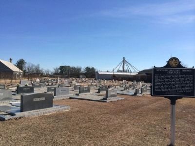 Newville Baptist Church Cemetery image. Click for full size.