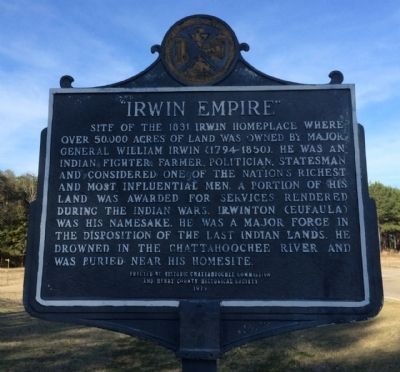 Irwin Empire Marker. Click for full size. Irwin Empire Marker image. Click for full size.