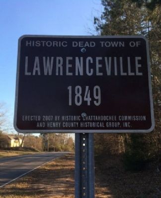 Lawrenceville designated a "Dead Town" image. Click for full size.