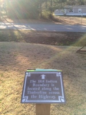 Indian Treaty Boundary Line Direction. Click for full size. Indian Treaty Boundary Line Direction image. Click for full size.