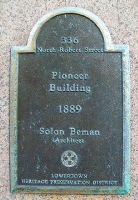Pioneer Building Marker image. Click for full size.