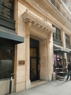 Sharon Building Marker. Click for full size. Sharon Building Marker image. Click for full size.