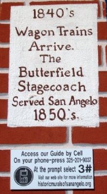 Early Public Transportation in San Angelo Marker 3. Click for full size. Early Public Transportation in San Angelo Marker 3 image. Click for full size.