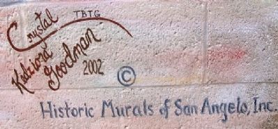 Early Public Transportation in San Angelo Muralist. Click for full size. Early Public Transportation in San Angelo Muralist image. Click for full size.