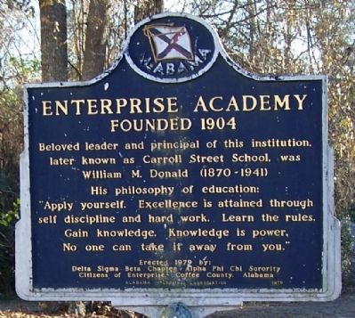 Enterprise Academy Marker image. Click for full size.