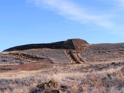 The ruins of Pu'ukohola Heiau "Temple on the Hill of the Whale". Click for full size. The ruins of Pu'ukohola Heiau "Temple on the Hill of the Whale" image. Click for full size.