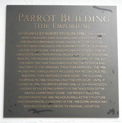 Parrot Building Marker. Click for full size. Parrot Building Marker image. Click for full size.