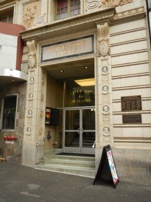 Native Sons Building Marker image. Click for full size.