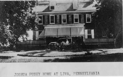 Joshua Pusey House image. Click for full size.