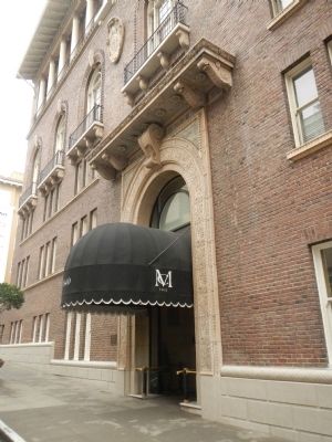 Metropolitan Club Marker. Click for full size. Metropolitan Club Marker image. Click for full size.