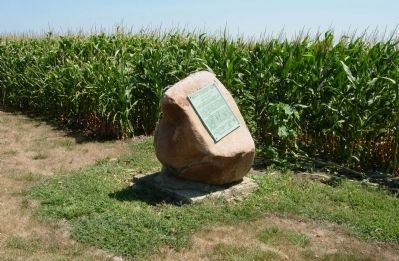 Indian Boundary Line Marker. Click for full size. Indian Boundary Line Marker image. Click for full size.