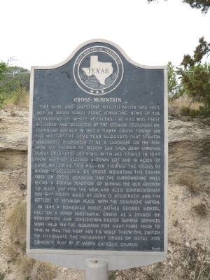 Cross Mountain Marker image. Click for full size.