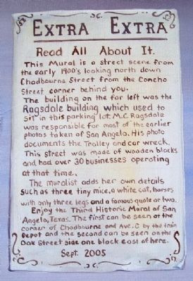 South Chadbourne 200 Block Early 1900's Marker. Click for full size. South Chadbourne 200 Block Early 1900's Marker image. Click for full size.