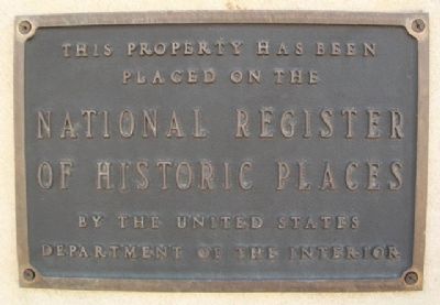 San Angelo National Bank Bldg NRHP Marker. Click for full size. San Angelo National Bank Bldg NRHP Marker image. Click for full size.