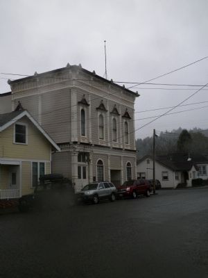 Ferndale Masonic Hall image. Click for full size.