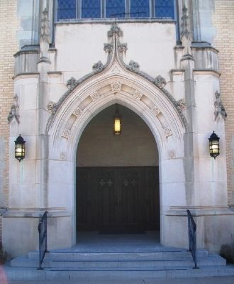 First United Methodist Church Entrance. Click for full size. First United Methodist Church Entrance image. Click for full size.
