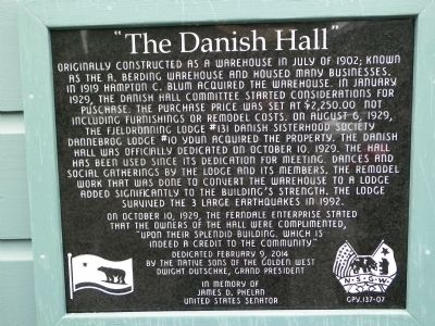 The Danish Hall Marker image. Click for full size.