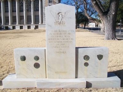 Veterans Memorial. Click for full size. Veterans Memorial image. Click for full size.