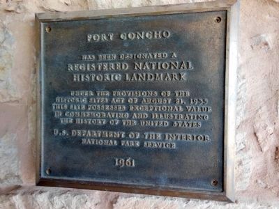 Fort Concho National Historic Landmark image. Click for full size.