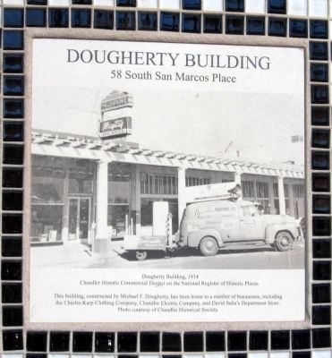 Dougherty Building Marker image. Click for full size.