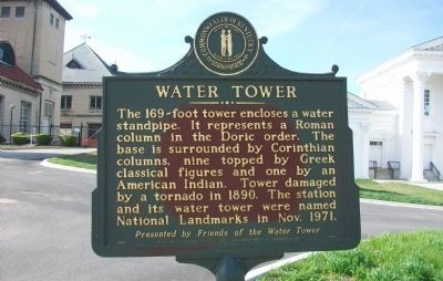 Water Works Pumping Station Marker image. Click for full size.