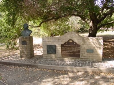 Vallejo's Petaluma Adobe Monument. Click for full size. Vallejo's Petaluma Adobe Monument image. Click for full size.