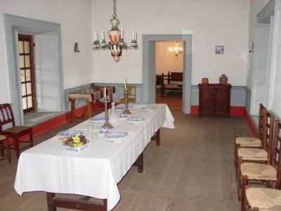 Inside Vallejo's Petaluma Adobe. Click for full size. Inside Vallejo's Petaluma Adobe image. Click for full size.