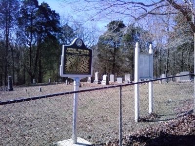 Dupree Cemetery Marker image. Click for full size.