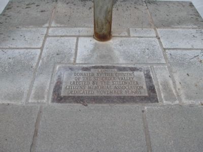 Dedication Stone image. Click for full size.