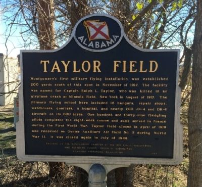 Taylor Field Marker image. Click for full size.