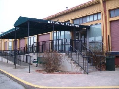 Orient-Santa Fe Freight Depot Landmark Marker image. Click for full size.